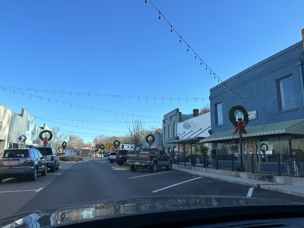 Main Street bistro lights Wetumpka, AL County Seats Flickr