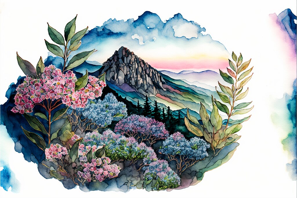 lakeglenmiss_Beautiful_Abstract_blue_ridge_mountains_and_m… Flickr