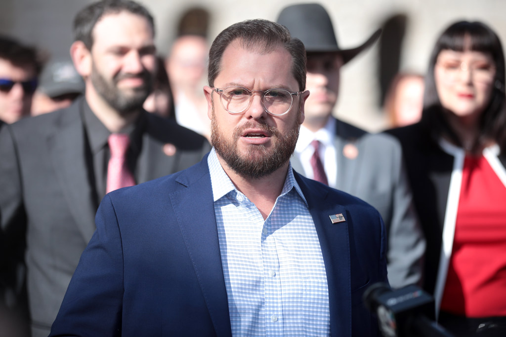 Jake Hoffman State Senator Jake Hoffman speaking with the … Flickr