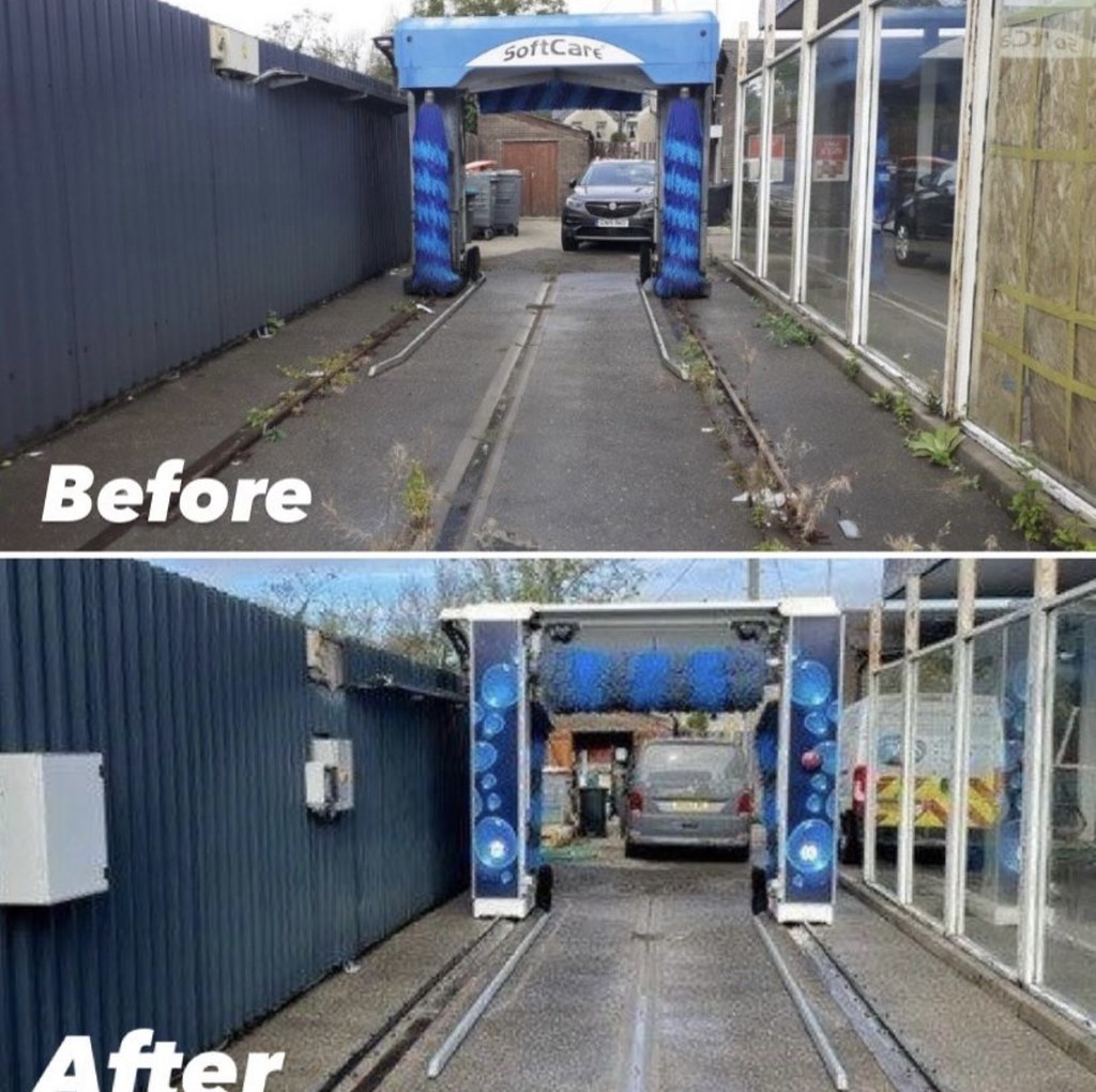 New Washtec Car Wash Certas Tonyrefail Wales New car wash … Flickr