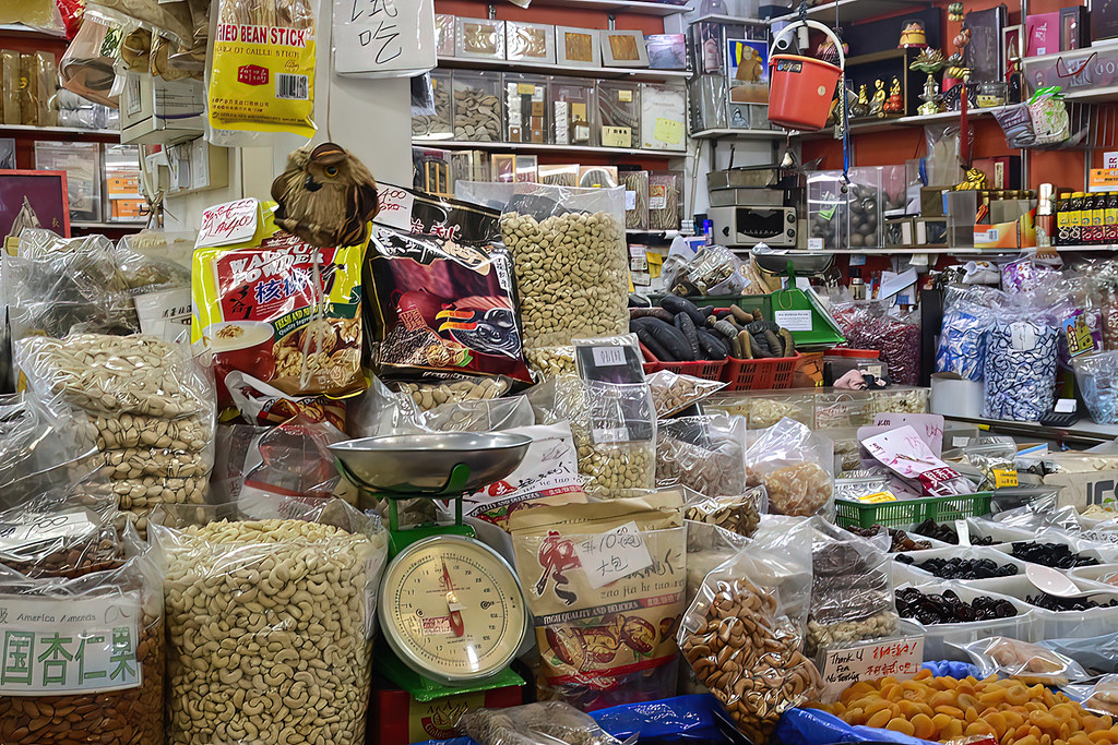 Dried Goods Shop At Albert Centre Market and Food Centre, … Flickr