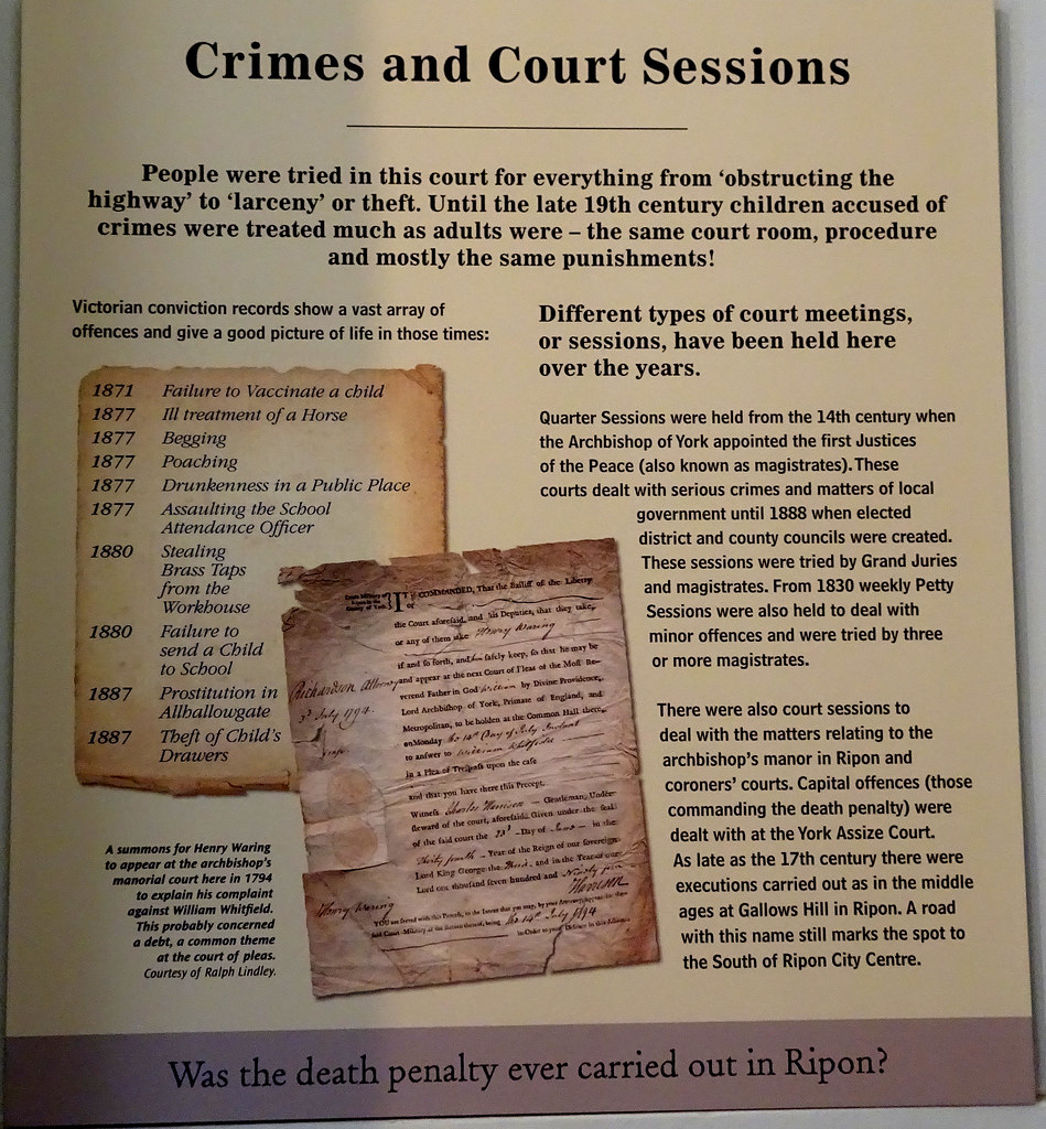 [117037] Ripon Liberty Courthouse Crimes & Court Session… Flickr
