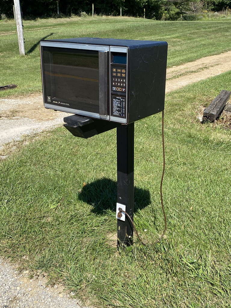 OH Adelphi Mailbox Microwave oven mailbox near Adelphi, … Ken