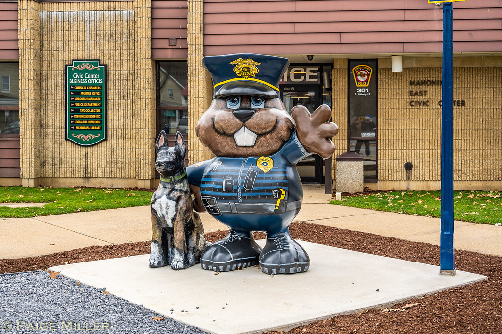 Punxsutawney, PA Groundhog statues Paige Miller Flickr