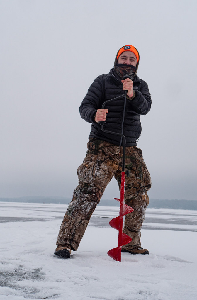 ICE FISHING LAKE PUCKAWAY Photos from a trip targeting p… Flickr