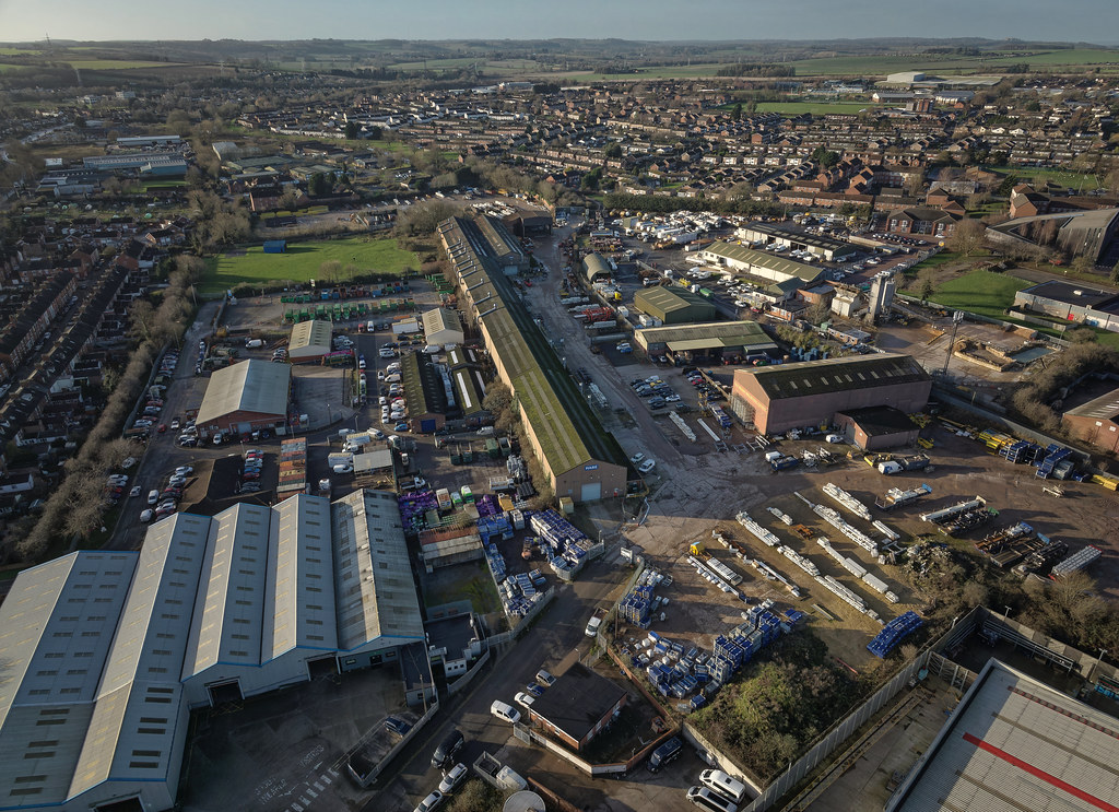 The Old Wharf Industrial estate Grantham January 11th 2023… Flickr
