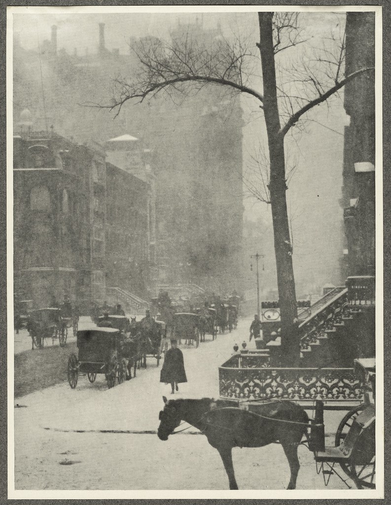 Alfred Stieglitz La Rue L'Hiver, 1905 Maker Alfred Stie… Flickr