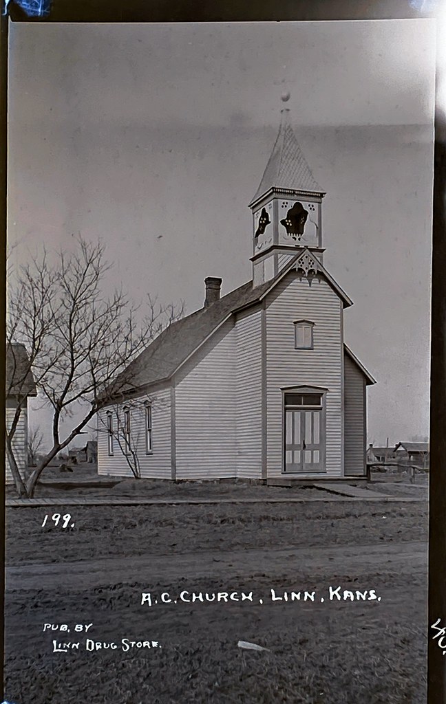 Methodist Church, Linn, Kansas BR Museum Flickr