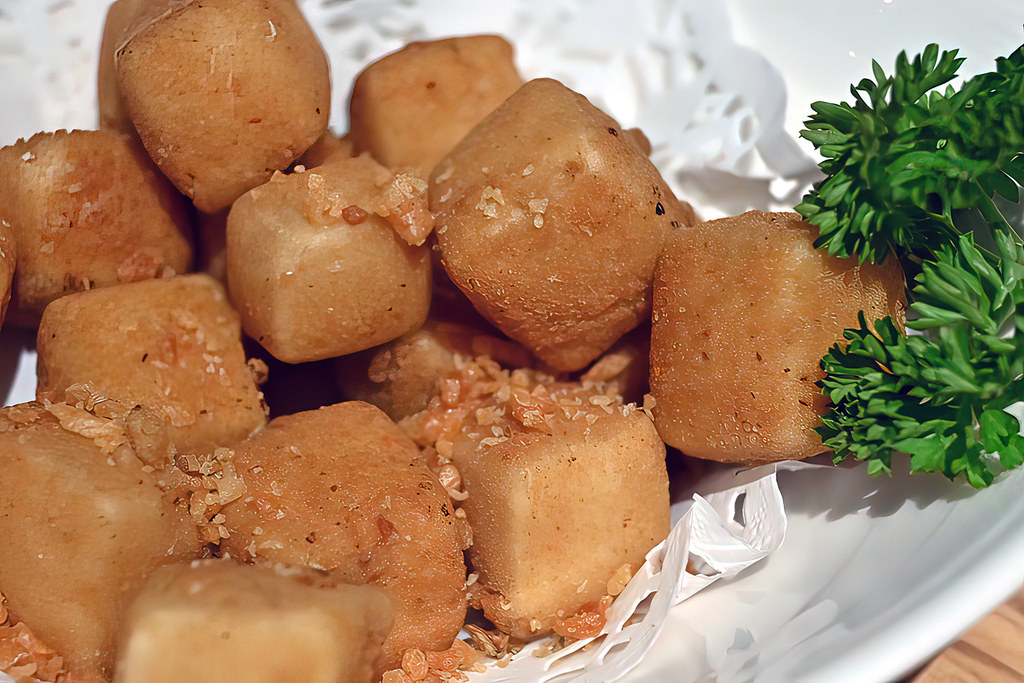 Crispy Fried Tofu At Canton Paradise, Alexandra Retail Cen… Choo