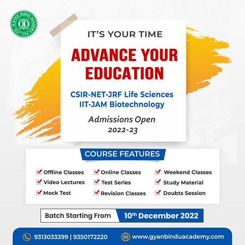 CSIR NET Life Sciences Coaching Video lectures & Syllabu… Flickr