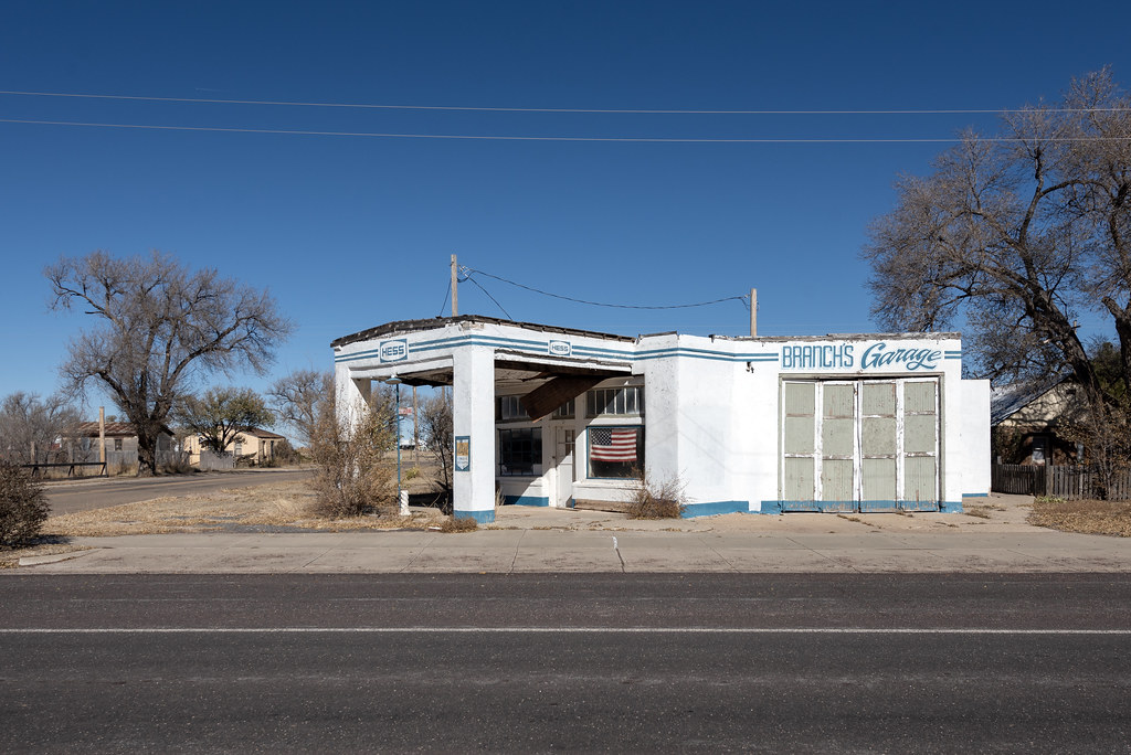Branch's Garage, Mosquero, NM 31 Main St. Dean Jeffrey Flickr