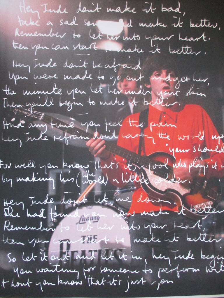 Paul McCartney The Lyrics Part 1 AK A beautifully presen… Flickr