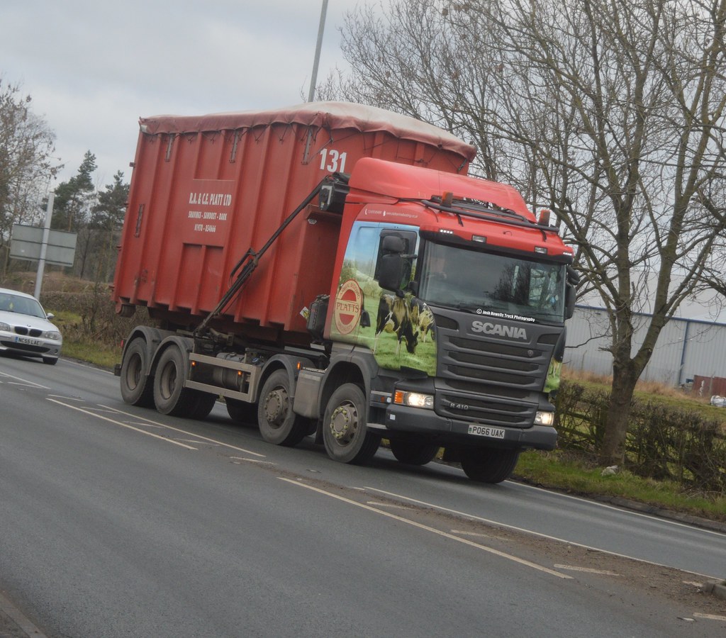 Platts Animal Bedding PO66 UAK Driving Along The A5 Passin… Flickr