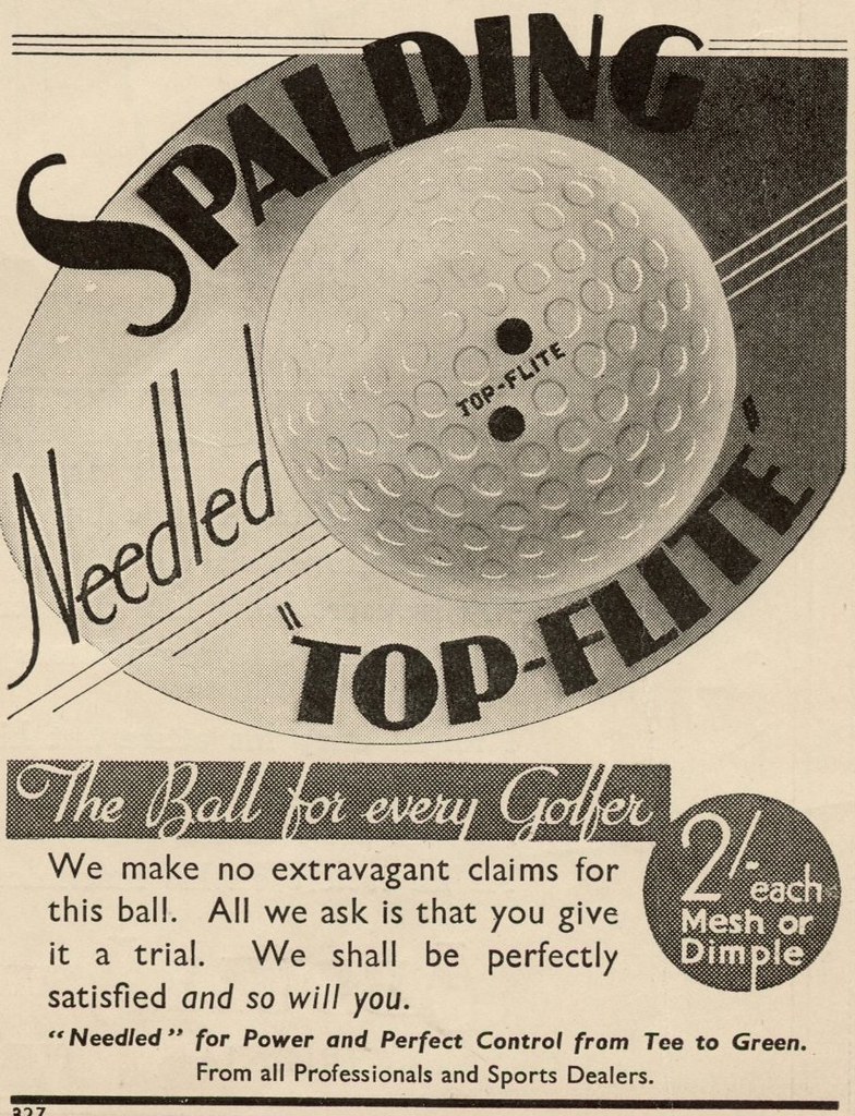 Spalding TopFlite This ad appeared in the 24 June, 1936 i… Flickr