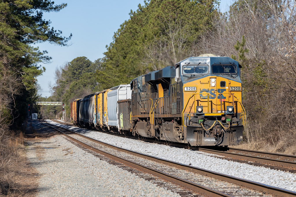 M49115 CSXT 5208 North at Lilesville, NC RCBphotography Flickr