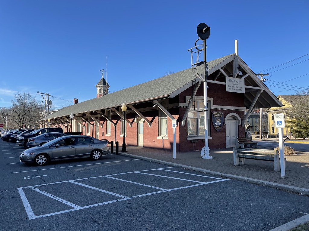 Goshen New York train station now the police station Flickr