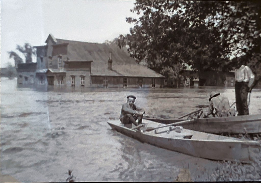 Blue Rapids flood BR Museum Flickr