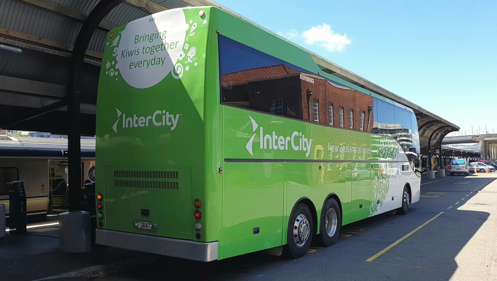 Tranzit 1090, Scania, Intercity New Zealand, Wellington Flickr