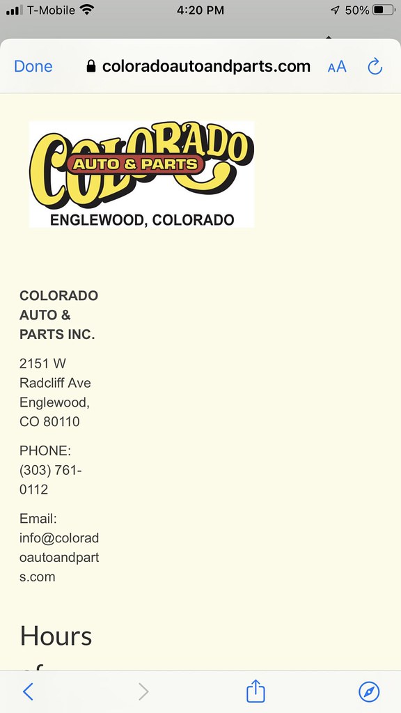 Colorado Auto Parts gary_pagosa Flickr