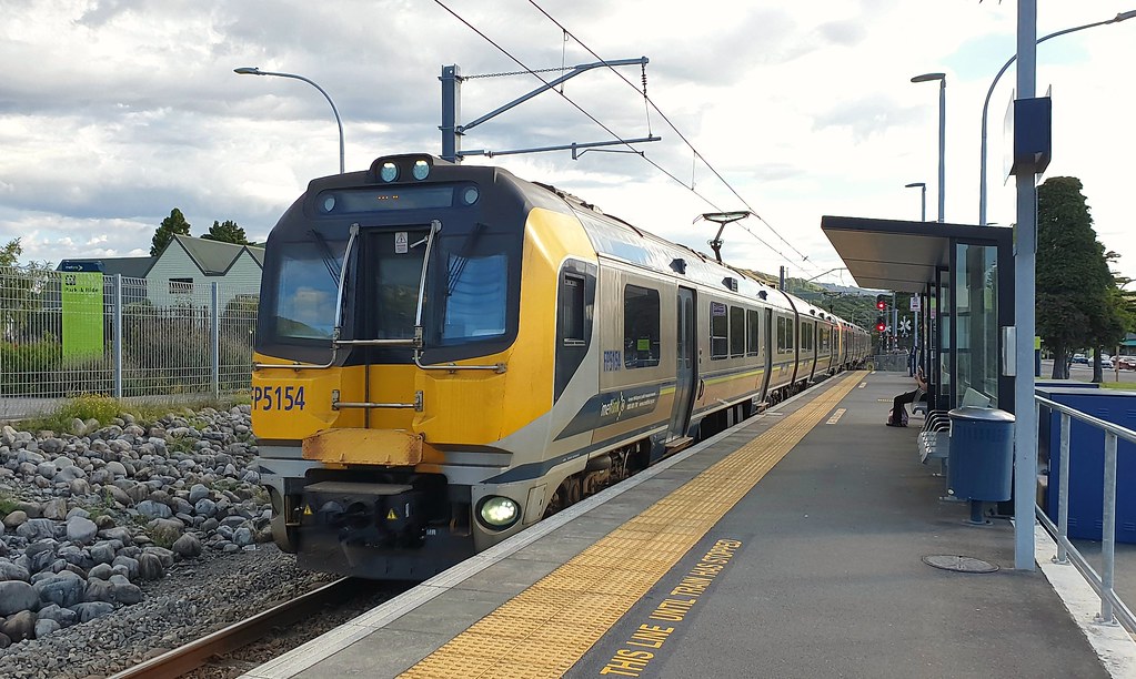 Wellington Metro train, Hyundai Rotem, Waikanae, New Zeala… Flickr