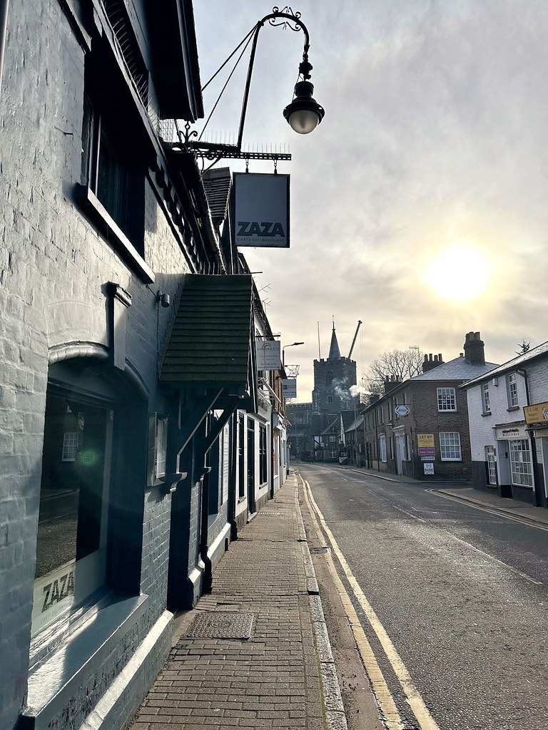 Church Street, Rickmansworth, Herts. UK 17th Jan 2023. Flickr