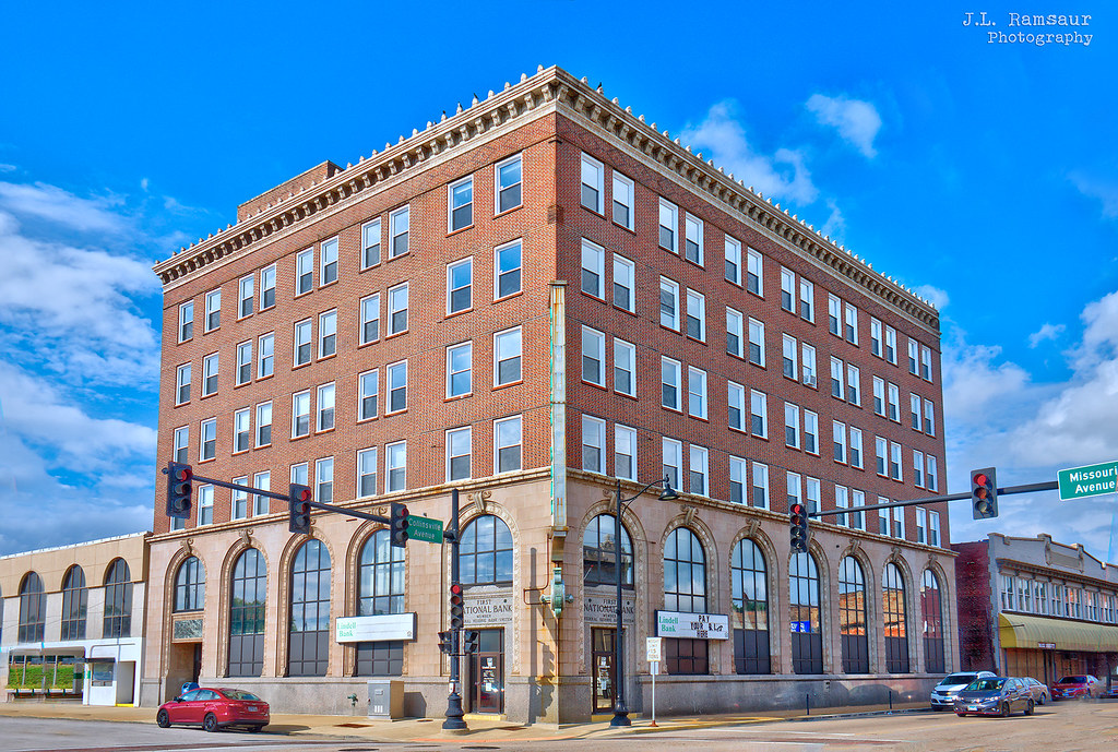 First National Bank building East St Louis, Illinois Flickr