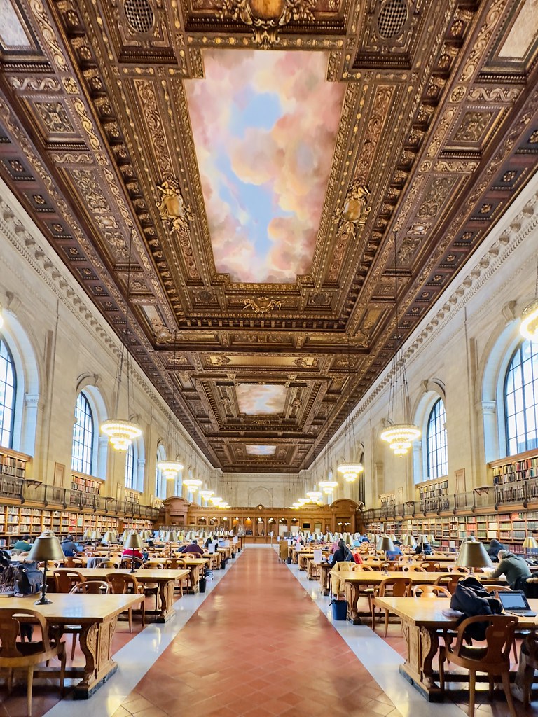 Rose Main Reading Room, New York Public Library, Manhattan… Flickr