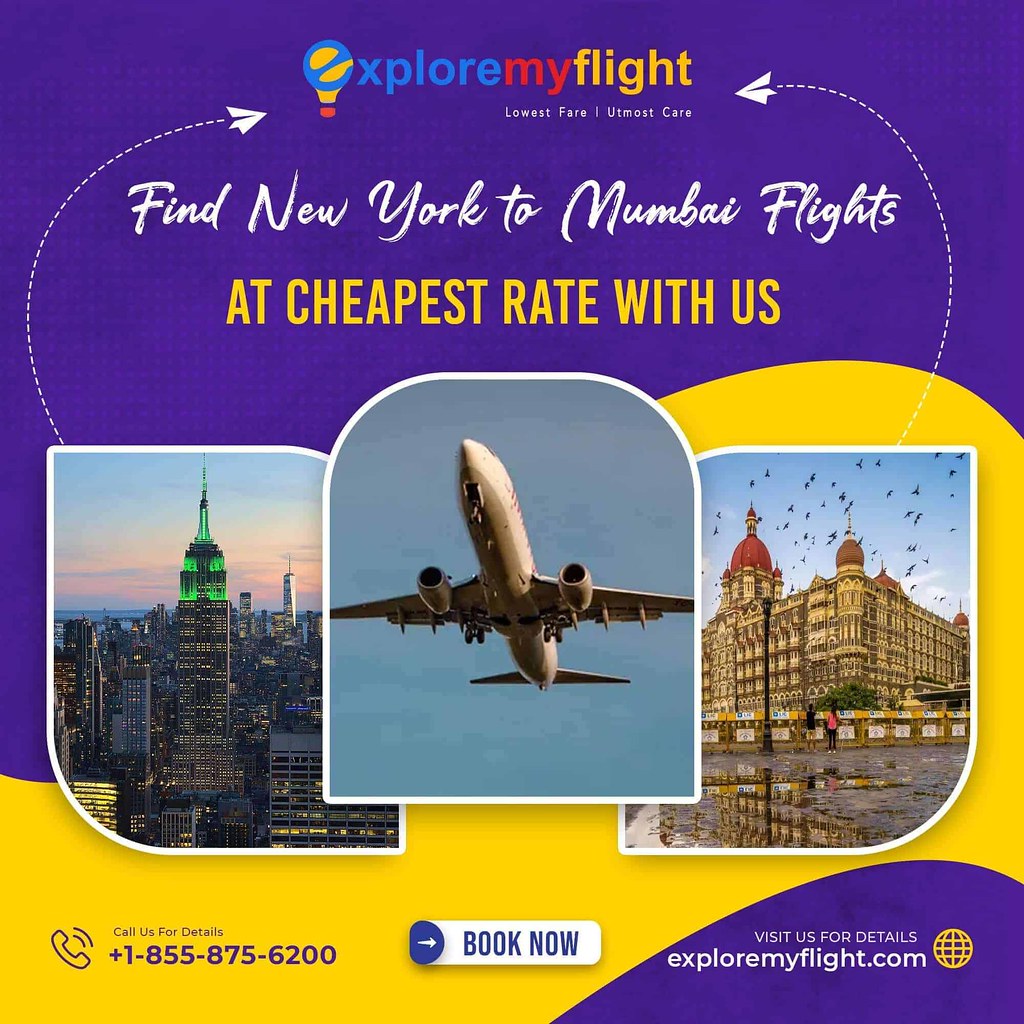 Find New York to Mumbai Flights at Cheapest Rate with Us Flickr