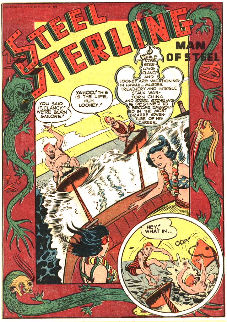 Zip Comics 23 / splash panel Zip Comics / HeftReihe > St… Flickr
