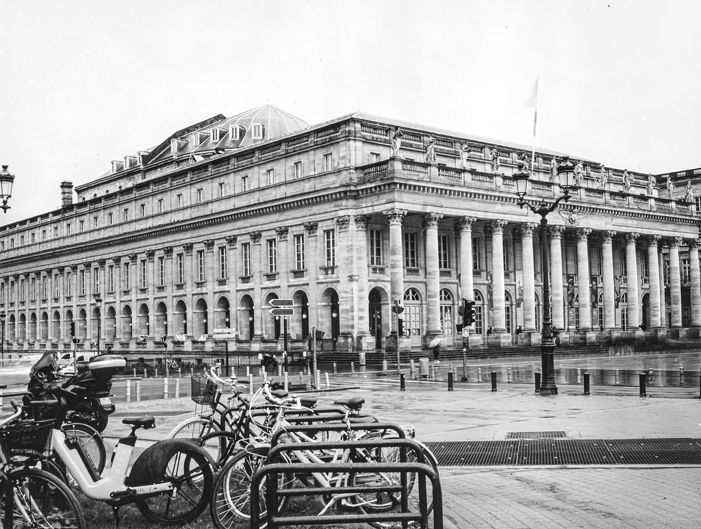 Grand Théâtre, Bordeaux Camera half plate w/ 4x5 adapte… Flickr