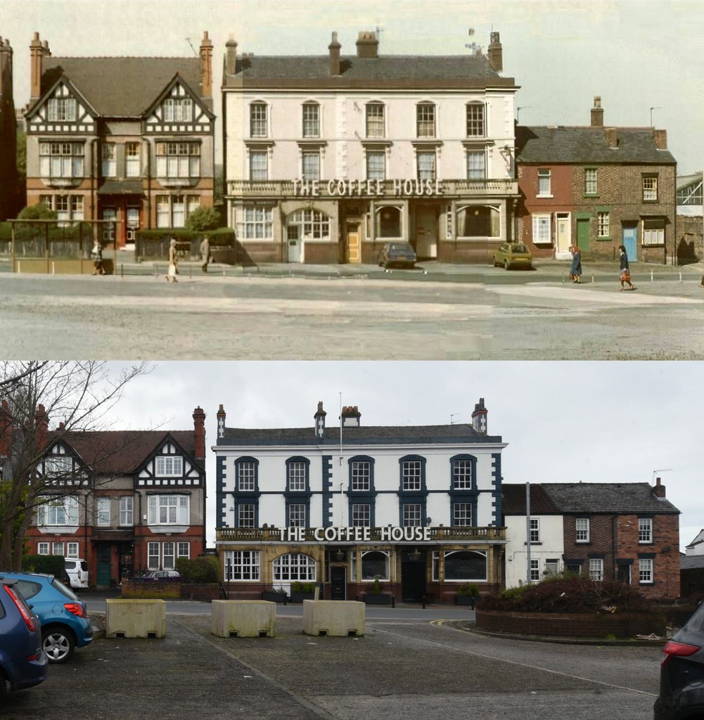 Church Road North, Wavertree, 1976 and 2023 Keith Jones Flickr