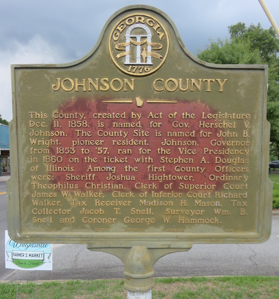 Johnson County Marker (Wrightsville, As seen from… Flickr