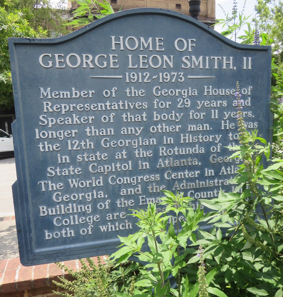 Home of Leon Smith, II Marker (Swainsboro, Flickr