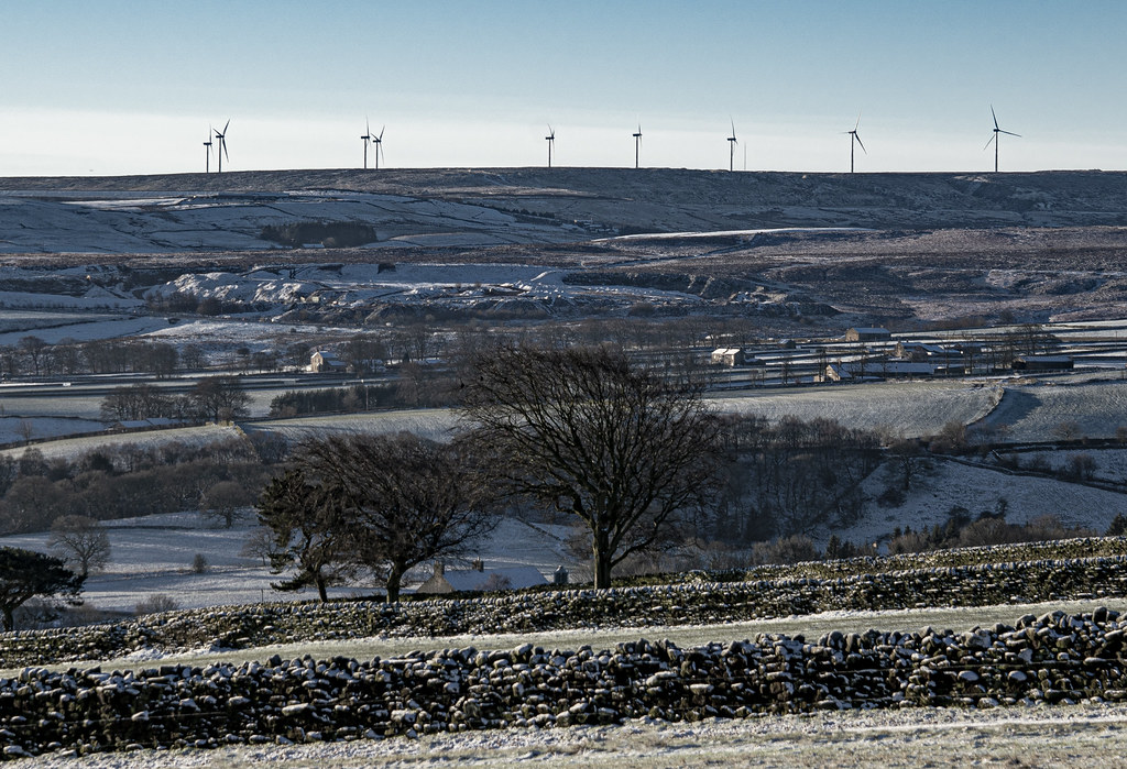 Thornton Moor Wind Farm, Oxenhope/Denholme Paul Spencer Flickr