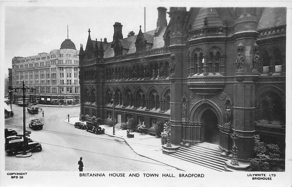 Town Hall, Bradford Britannia House, Bradford Bradford Timeline Flickr