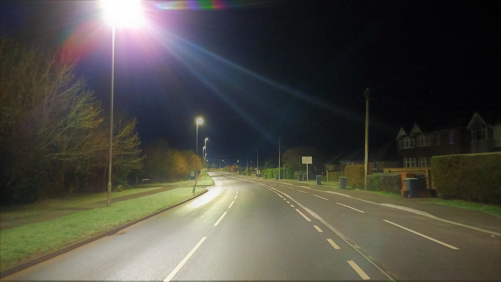 Wimborne Road West, Canford Bottom, Wimborne Looking towar… Flickr