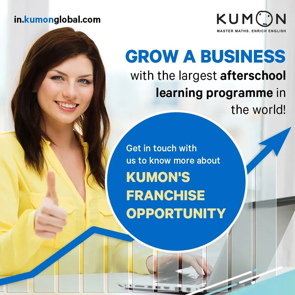 KUMON FRANCHISE Pursue your entrepreneurial dream. 🚀 Part… Flickr