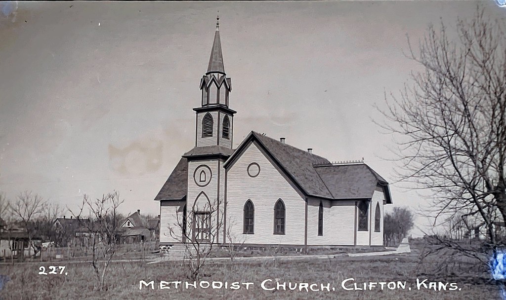 Methodist Church, Clifton, KS BR Museum Flickr