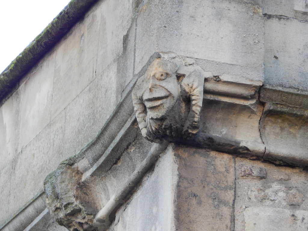 Grotesque carving from Great St Mary's, Cambridge Edmund Rogers Flickr