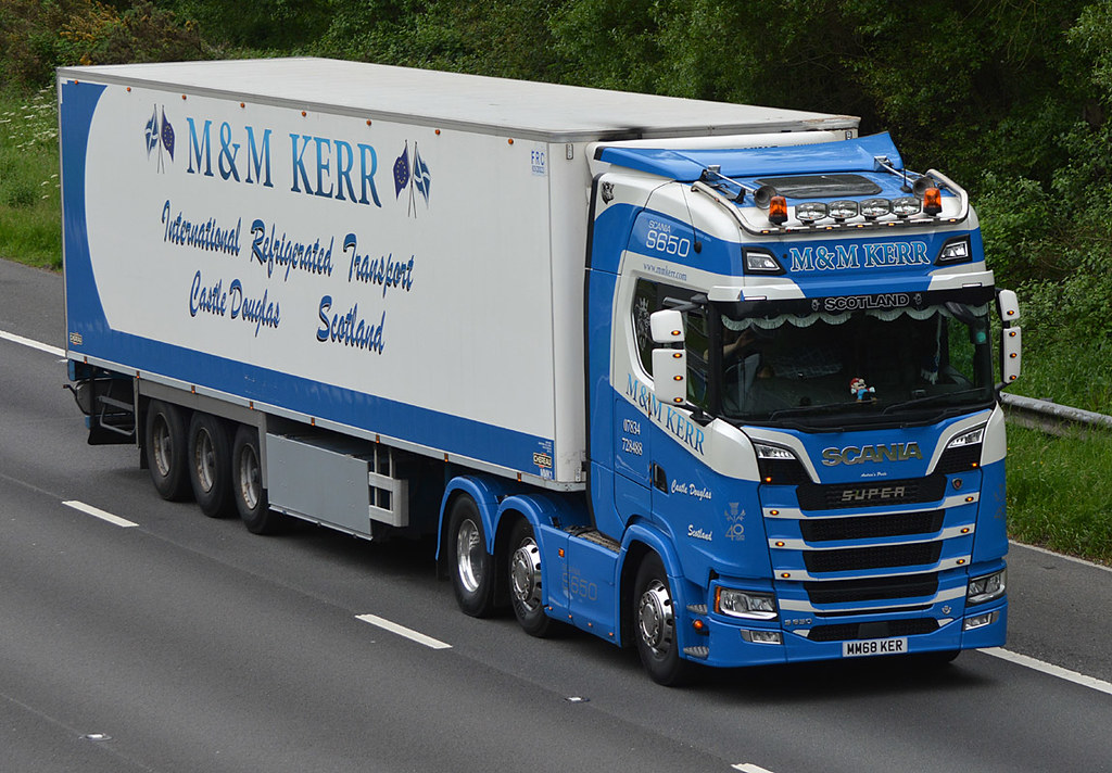 M&M Kerr MM68KER M6 Gretna 10/06/2021 Harry's On The Road Truck