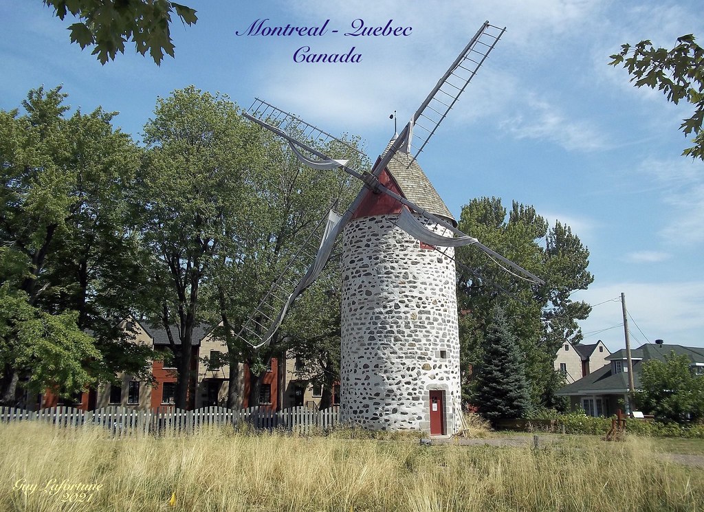 MARVELOUS WINDMILL in MONTREAL ( PointeauxTrembles distr… Flickr