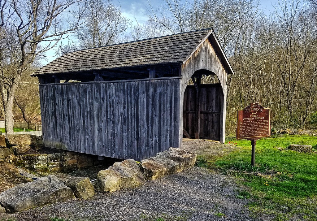 Church Hill Road Covered Bridge Columbiana County OH (1) Flickr