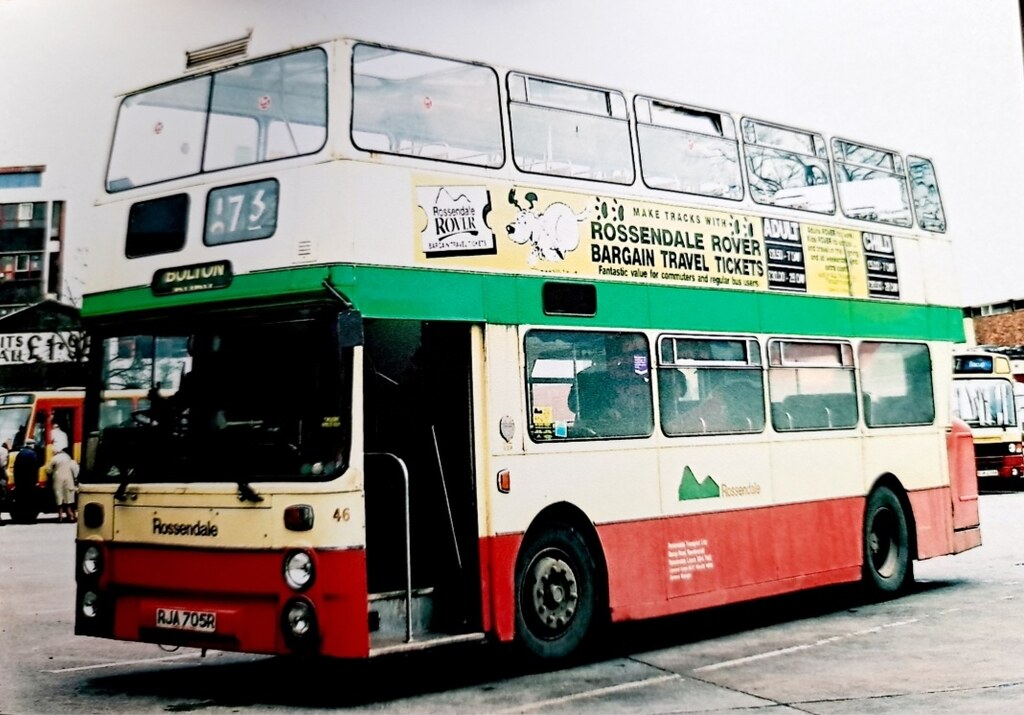 Rossendale Transport 46 Seen at Burnley Bus Station is Ros… Flickr