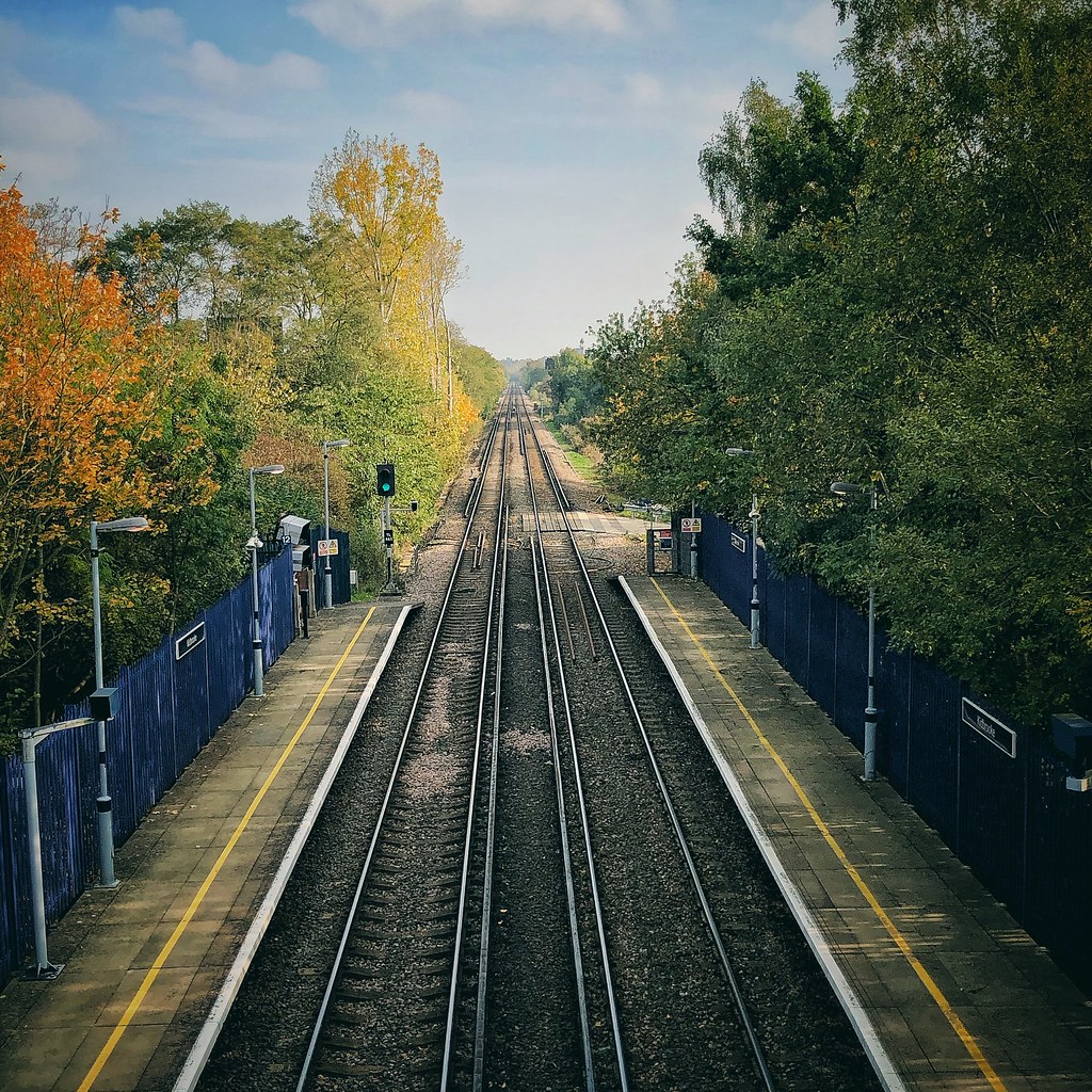 Kidbrooke Station South London, October 2019. David Alexander Flickr