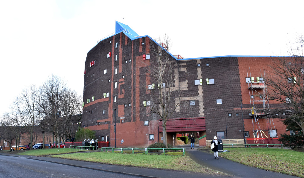 Byker Newcastle Byker wall Award winning Byker estate dev… Flickr