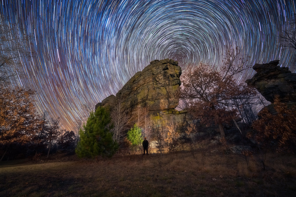 Ship Rock, WI Star Trails Neal Grosskopf Flickr