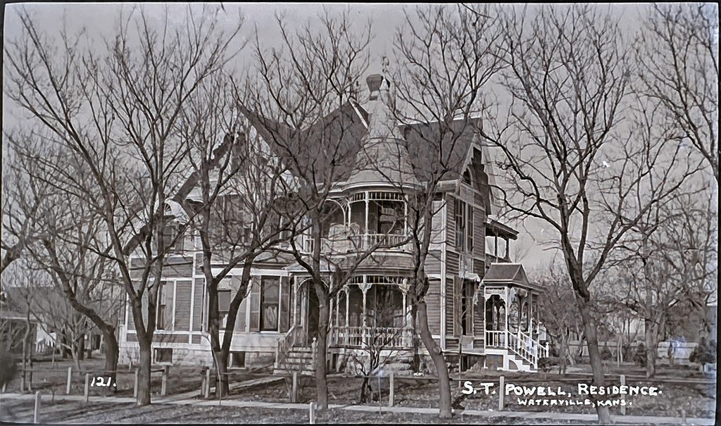 S.T. Powell Residence, Waterville, KS BR Museum Flickr