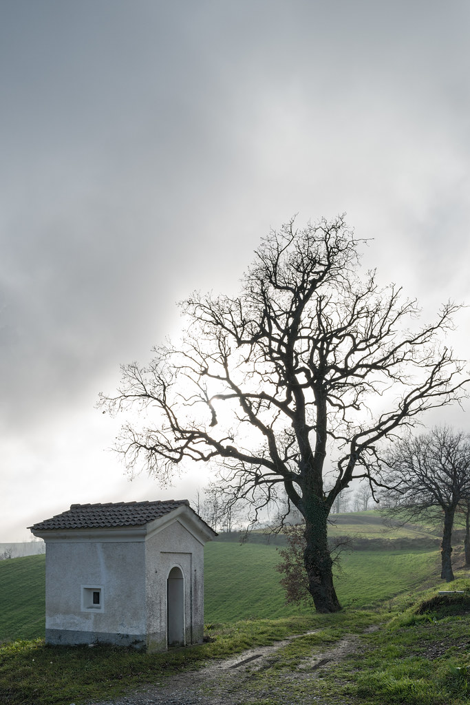 Cloudy Sunset Berzana, Castelnovo ne' Monti, Reggio Emilia, Italy