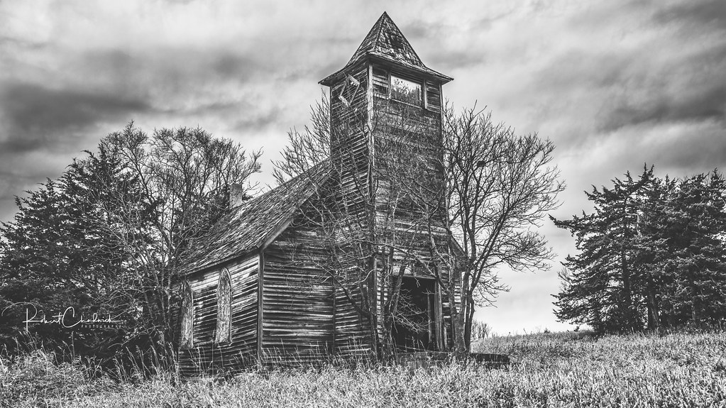 Abandoned church Boyd County, Nebraska Robert Chadwick Flickr