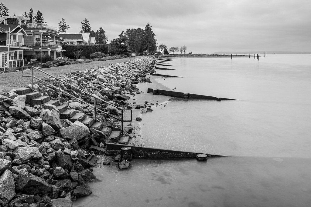 Crescent Beach A classic shot looking toward the lifeguard… Flickr